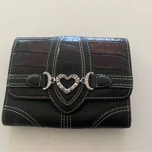 Brighton black leather wallet